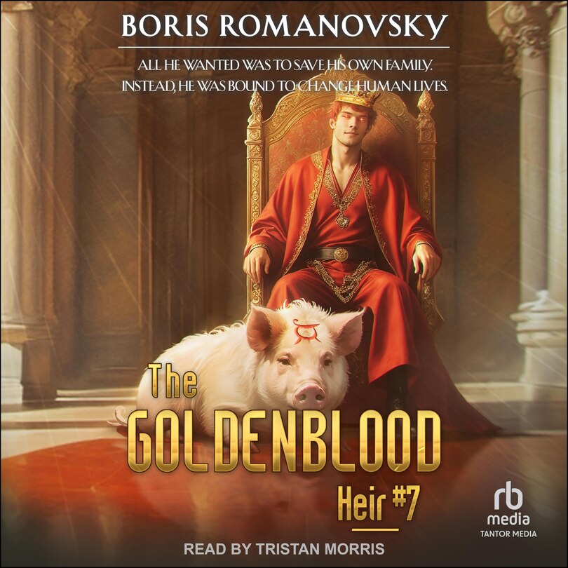 Front cover_The Goldenblood Heir: Book 7