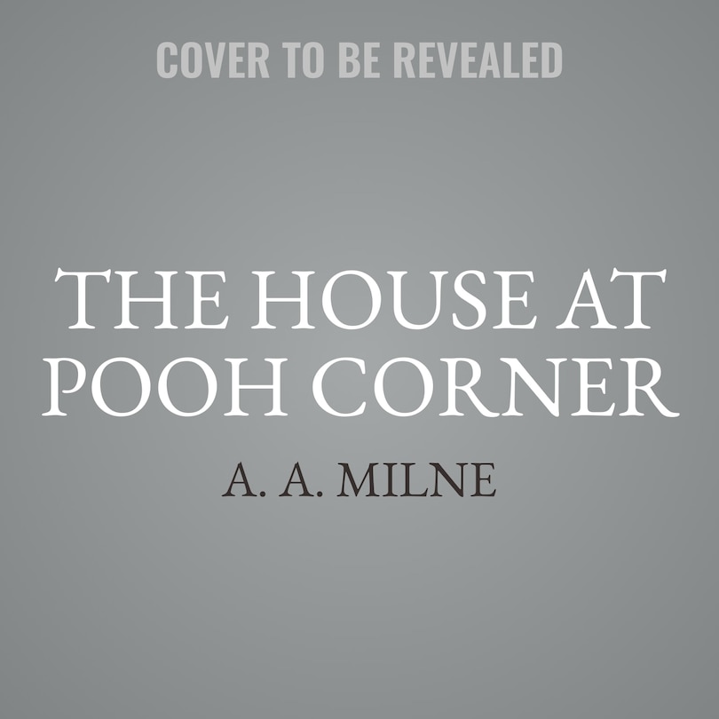 Couverture_The House at Pooh Corner