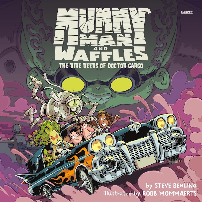 Couverture_Mummy Man and Waffles: The Dire Deeds of Doctor Gargo