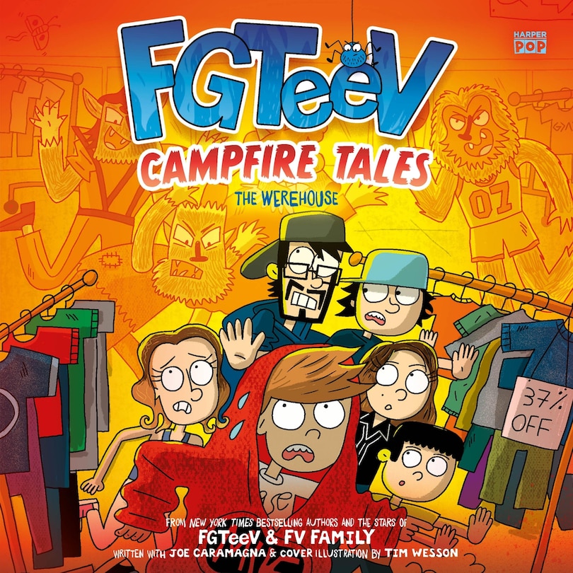 Front cover_Fgteev Campfire Tales #2: The Werehouse