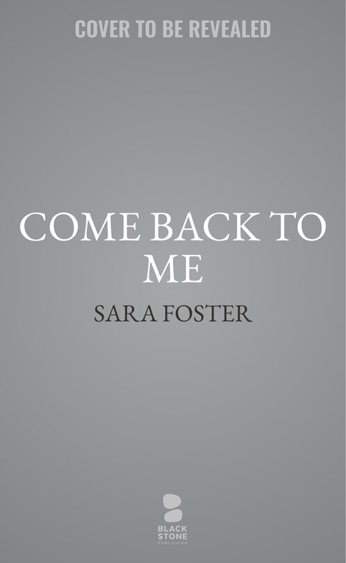 Couverture_Come Back to Me