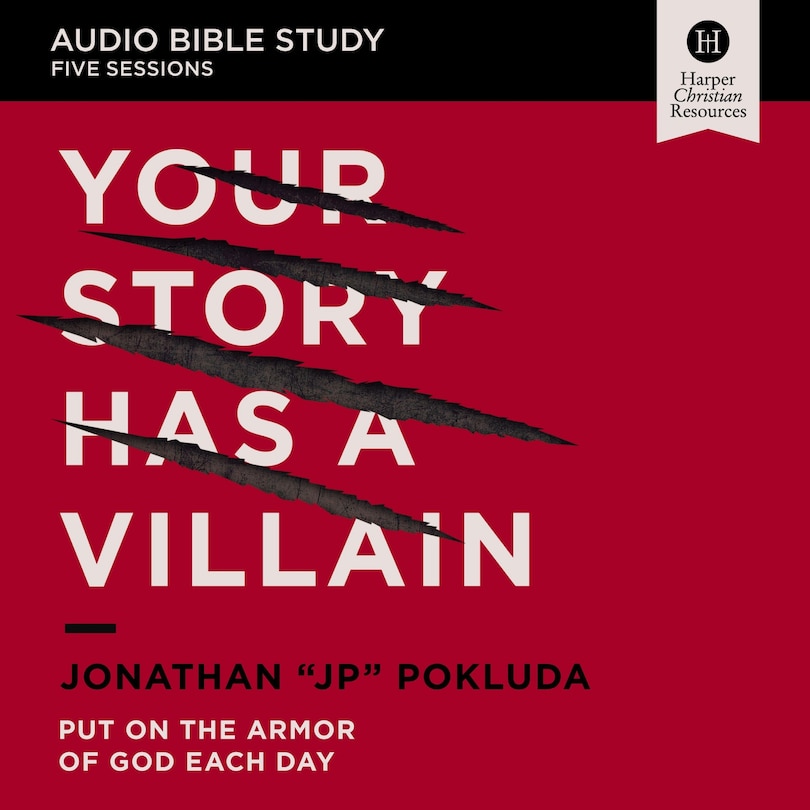 Front cover_Your Story Has a Villain: Audio Bible Studies