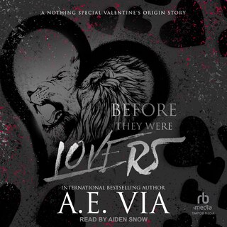 Couverture_Before They Were Lovers