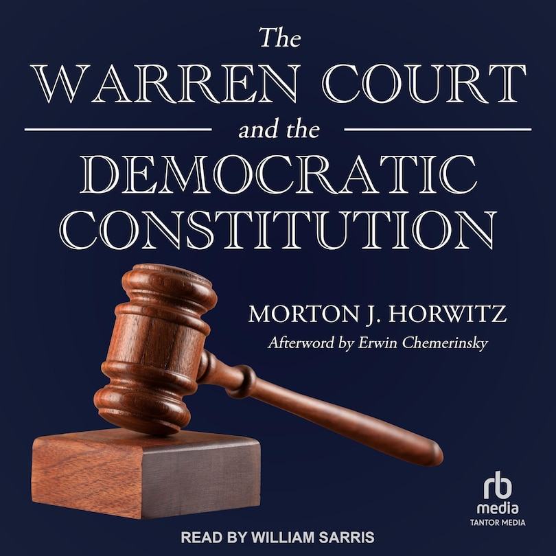 Couverture_The Warren Court and the Democratic Constitution