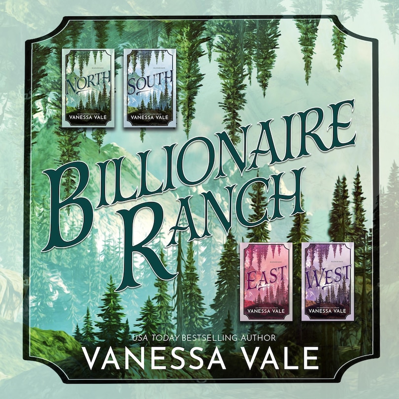 Front cover_Billionaire Ranch Series Boxed Set, Books 1&ndash;4