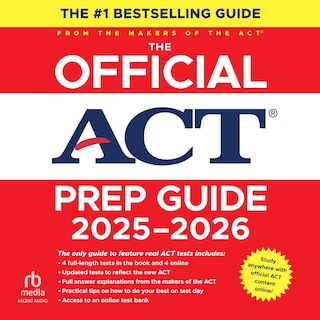 Front cover_The Official ACT Prep Guide 2025-2026