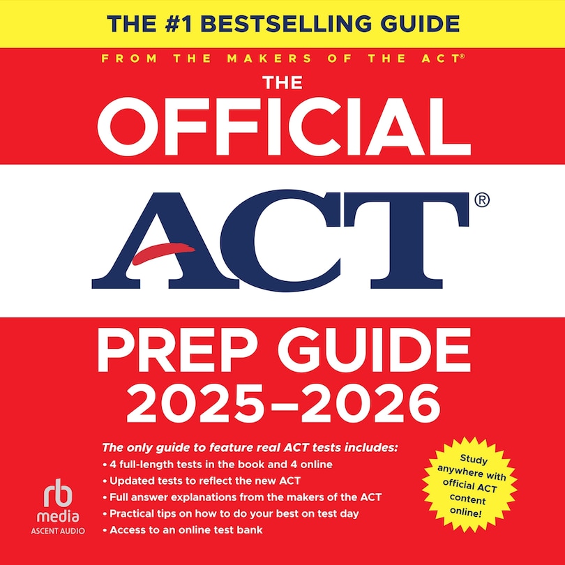 Front cover_The Official ACT Prep Guide 2025-2026