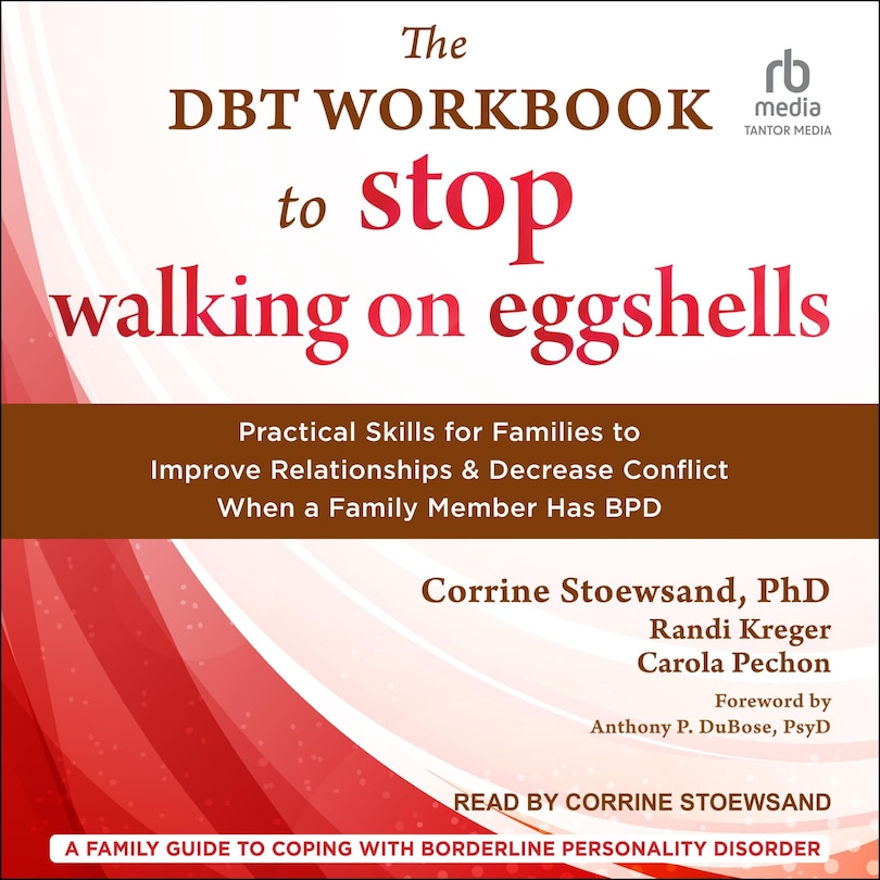 Front cover_The DBT Workbook to Stop Walking on Eggshells