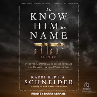 Front cover_To Know Him by Name
