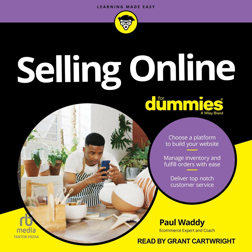 Front cover_Selling Online For Dummies
