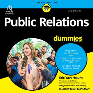 Front cover_Public Relations For Dummies, 3rd Edition