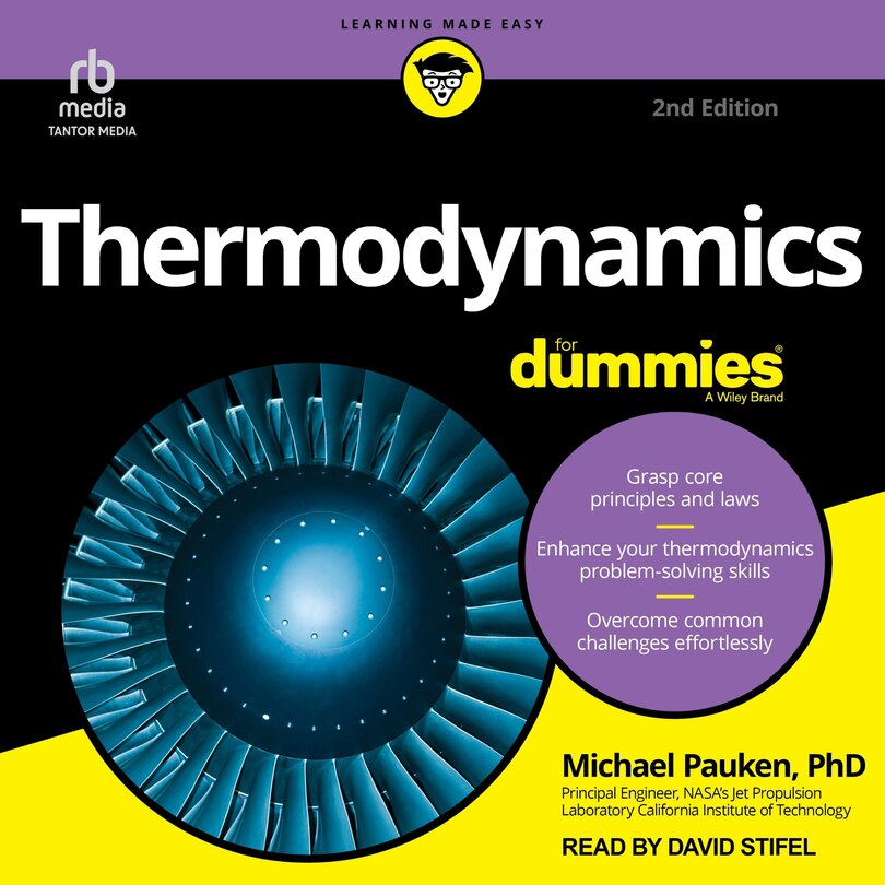 Couverture_Thermodynamics For Dummies, 2nd Edition