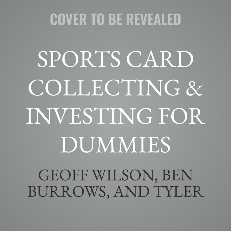 Front cover_Sports Card Collecting & Investing For Dummies