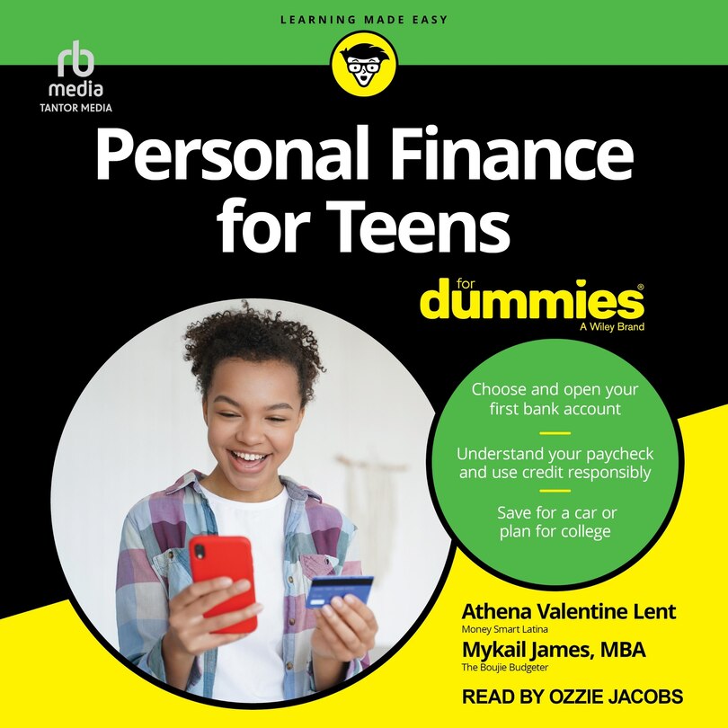 Couverture_Personal Finance For Teens For Dummies