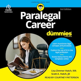 Front cover_Paralegal Career For Dummies, 3rd Edition
