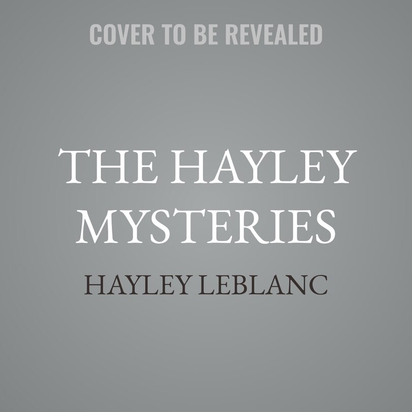Front cover_The Hayley Mysteries