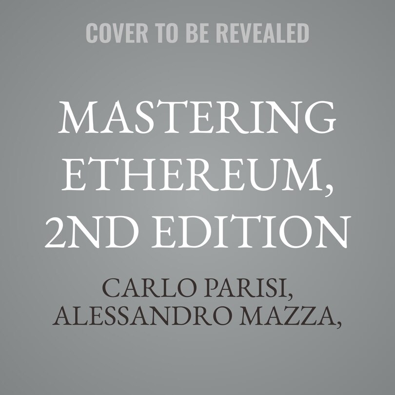 Couverture_Mastering Ethereum, 2nd Edition
