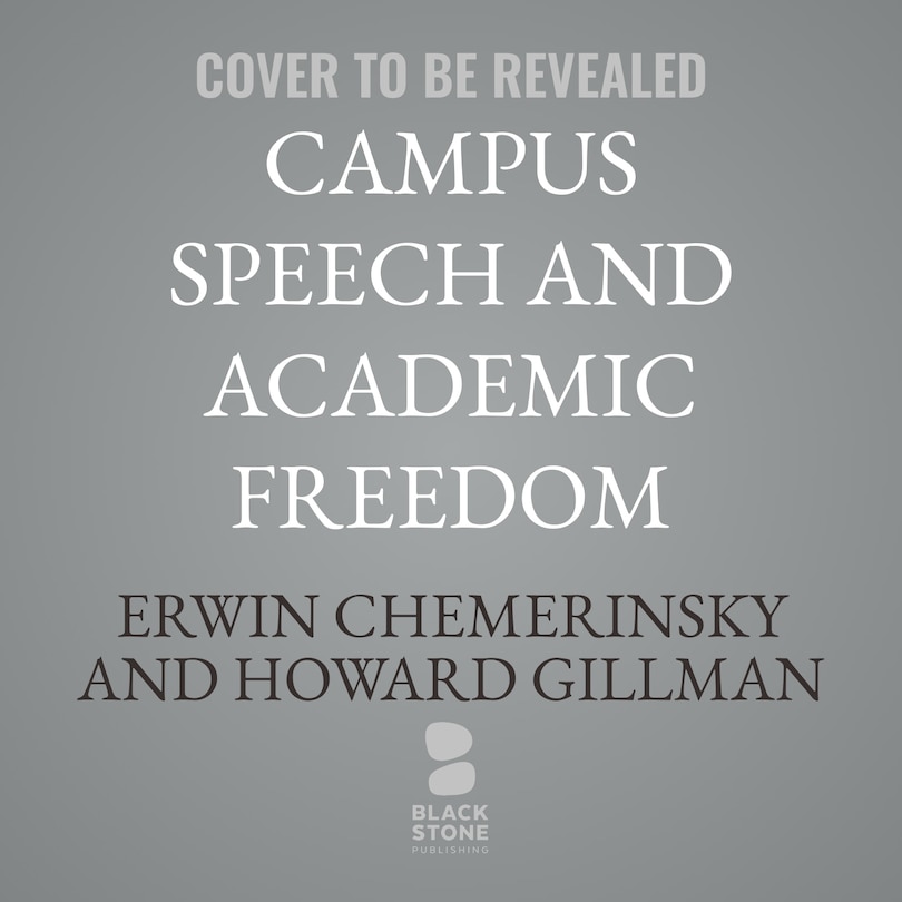 Front cover_Campus Speech and Academic Freedom