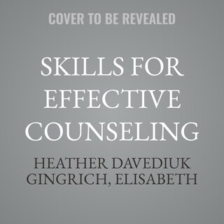 Front cover_Skills for Effective Counseling