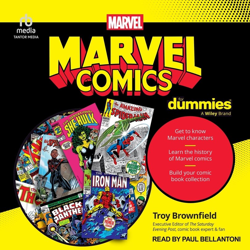 Front cover_Marvel Comics For Dummies