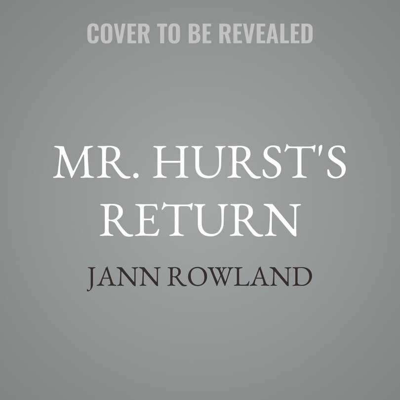 Front cover_Mr. Hurst's Return