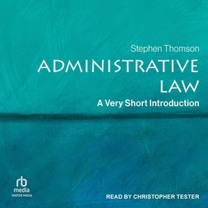 Front cover_Administrative Law