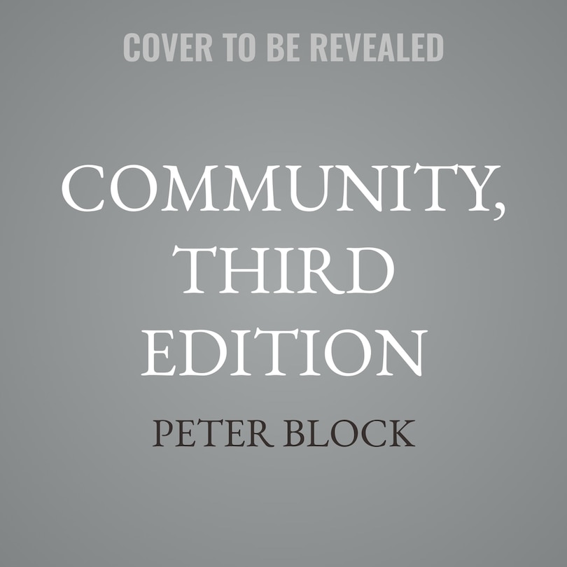 Front cover_Community, Third Edition