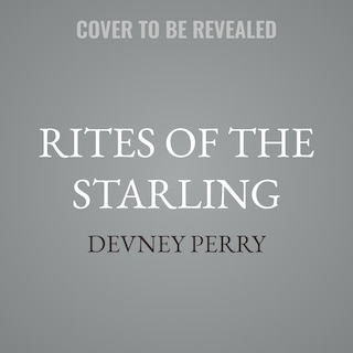 Couverture_Rites of the Starling