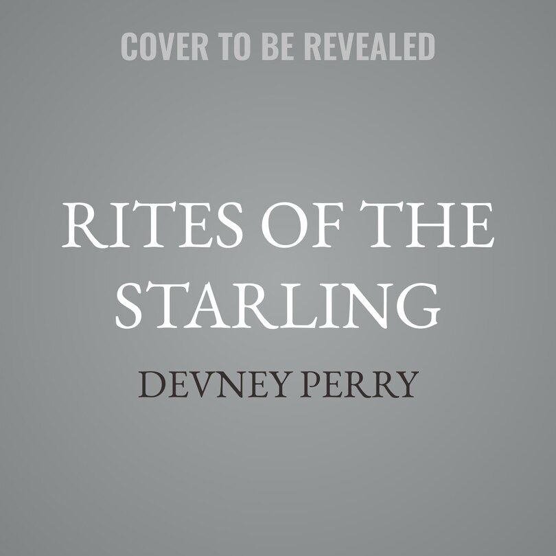 Couverture_Rites of the Starling