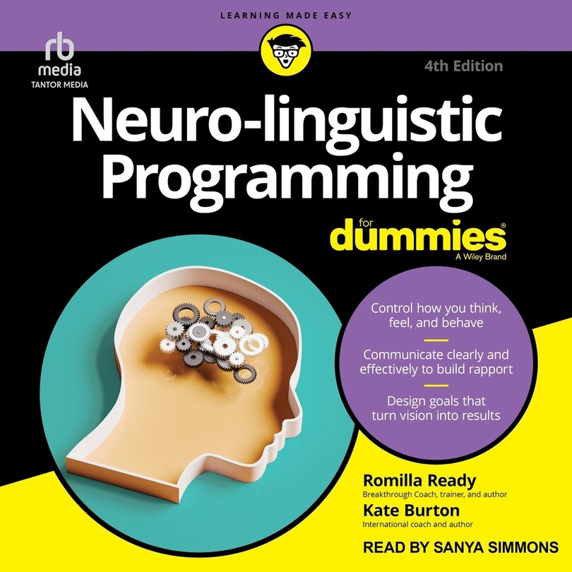 Front cover_Neuro-linguistic Programming For Dummies, 4th Edition