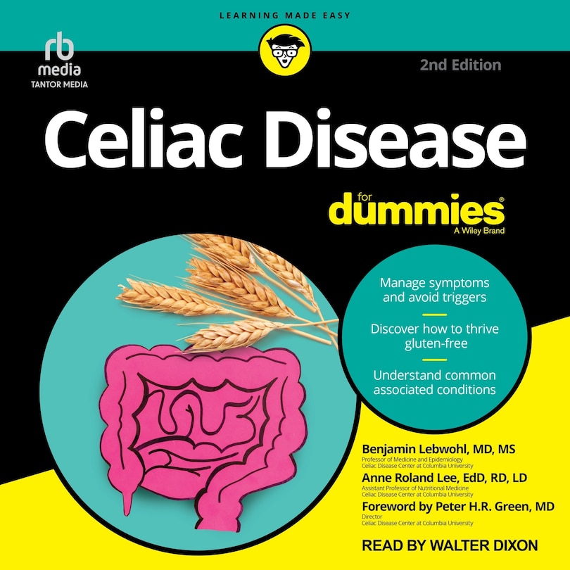 Front cover_Celiac Disease For Dummies, 2nd Edition