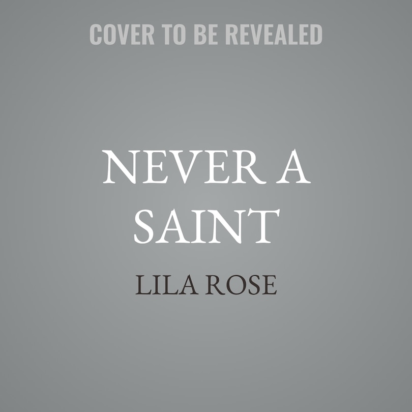 Front cover_Never a Saint