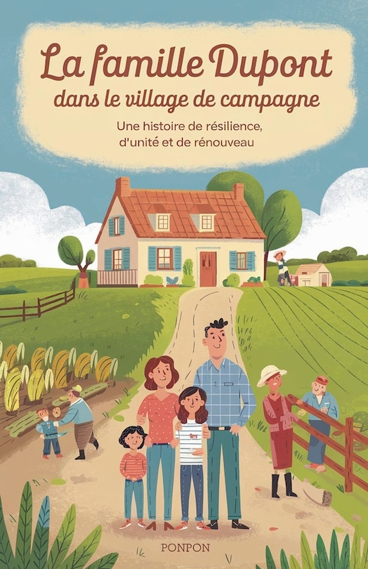 Front cover_La famille Dupont dans le village de campagne