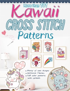 Front cover_More than 101 Kawaii Cross Stitch Patterns