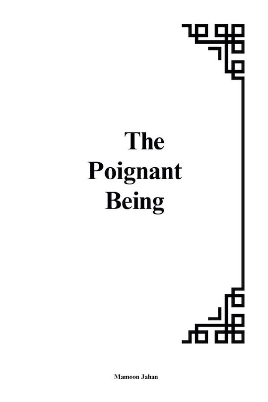 Couverture_The Poignant Being