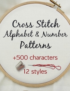 Front cover_Cross Stitch Alphabet & Number Patterns
