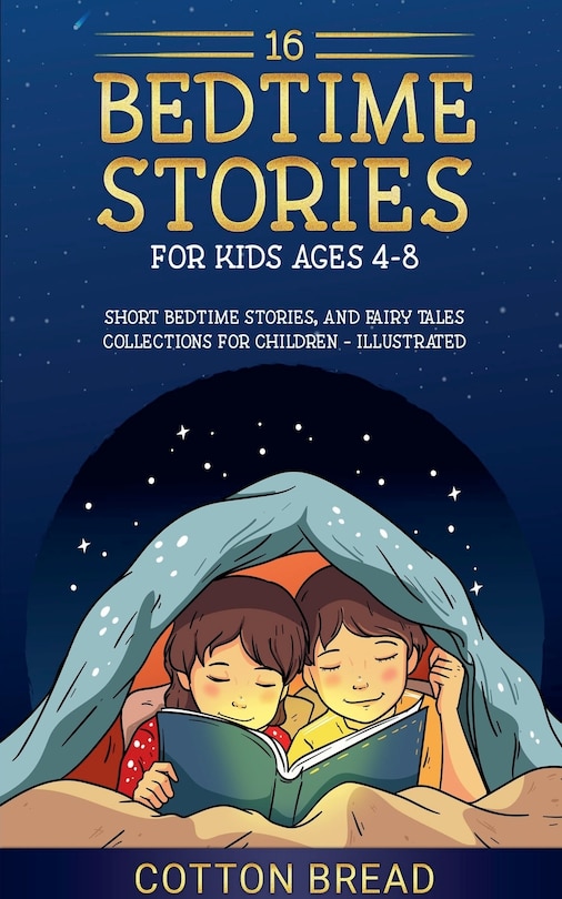Front cover_16 Bedtime Stories for Kids Ages 4-8