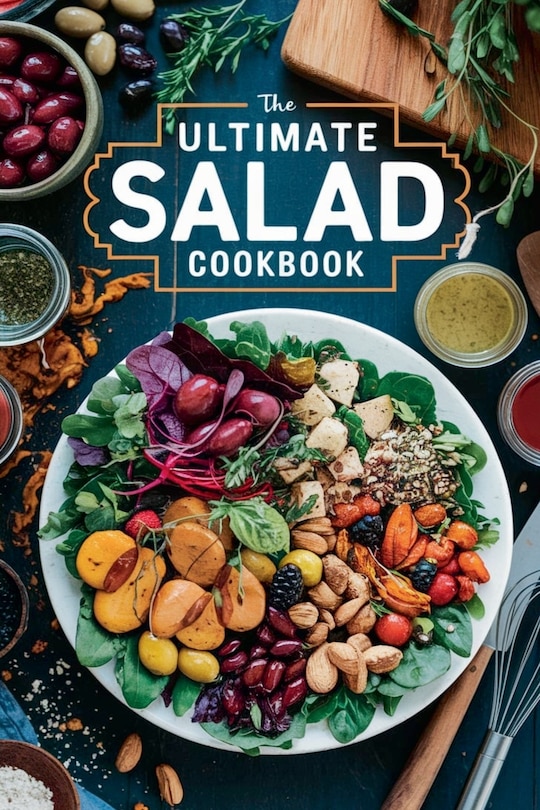 Front cover_The Ultimate Salad Cookbook