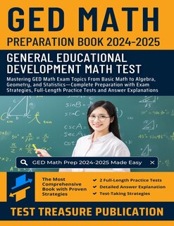 Couverture_GED Math Preparation Book 2024-2025