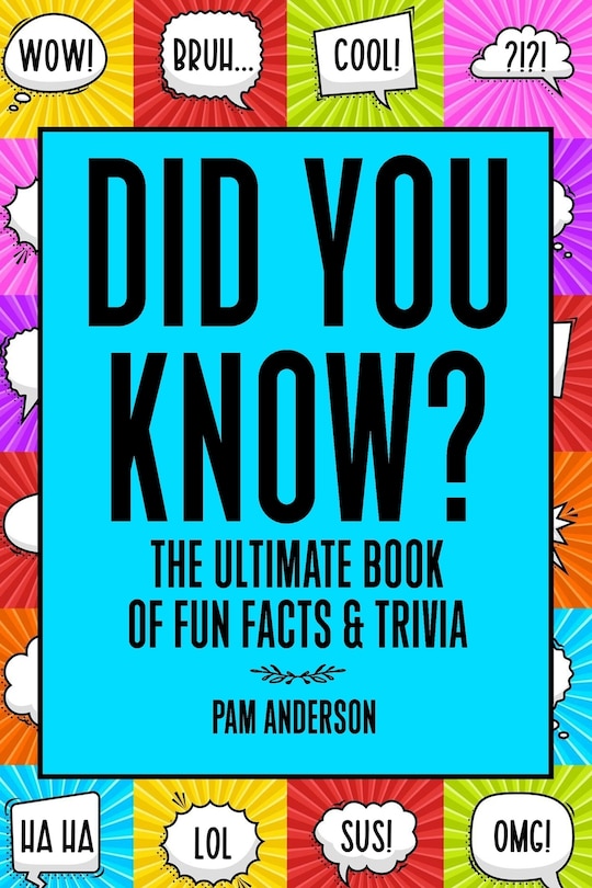 Front cover_Did You Know? The Ultimate Book Of Fun Facts And Trivia