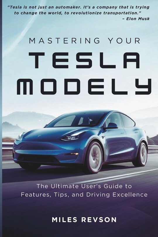 Couverture_Mastering Your Tesla Model Y