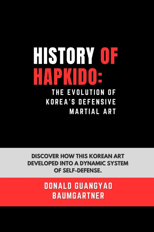 Front cover_History of Hapkido