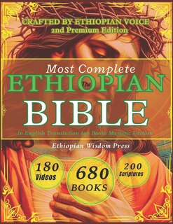 Front cover_Most Complete Ethiopian Bible in English Translation 680 Books Majestic Edition