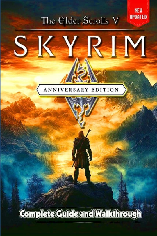 Couverture_The Elder Scrolls V Skyrim Anniversary Edition Guide and Walkthrough