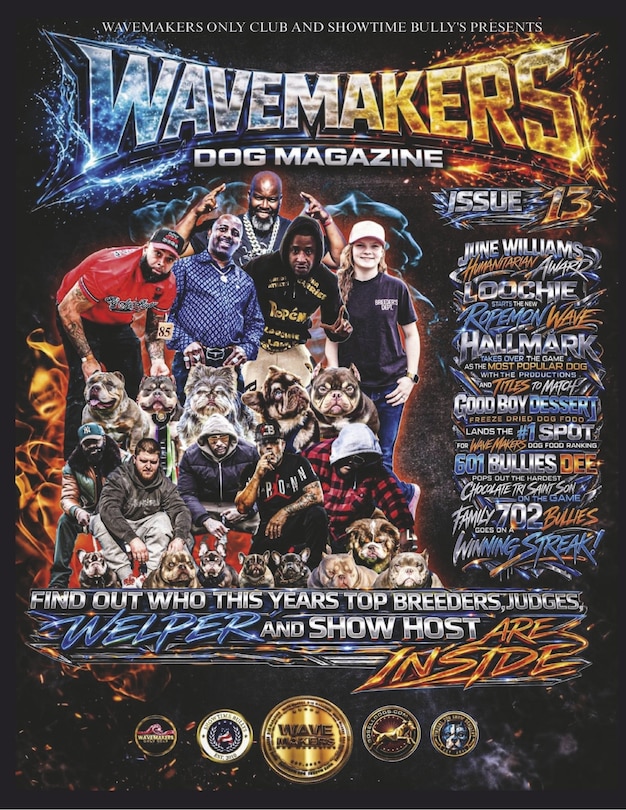 Front cover_Wave Makers Dog Magazine