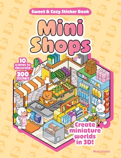 Front cover_Mini Shops Sweet & Cozy Sticker Book
