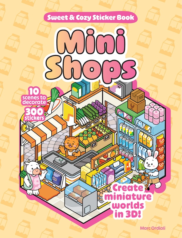 Front cover_Mini Shops Sweet & Cozy Sticker Book