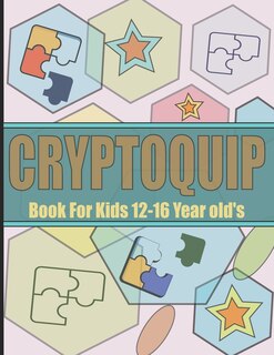 Couverture_Cryptoquip Book For Kids 12-16 Year old's