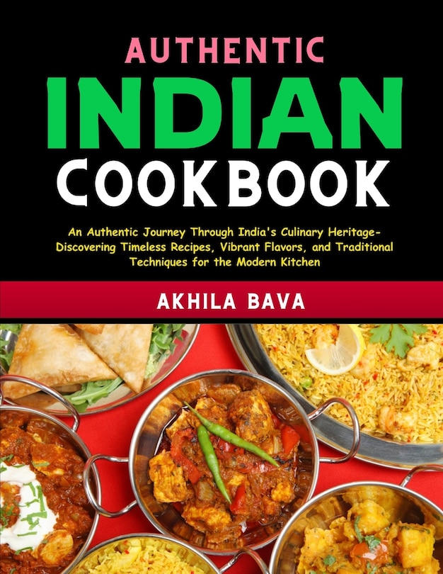 Front cover_Authentic Indian Cookbook