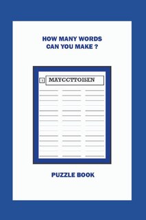 Couverture_How Many Words Can You Make ?